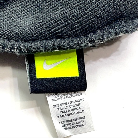Nike Super Bowl LII Winter Beanie Hat Cap S7 Ash Acrylic Blend Cuffed NWOT New - Picture 11 of 16
